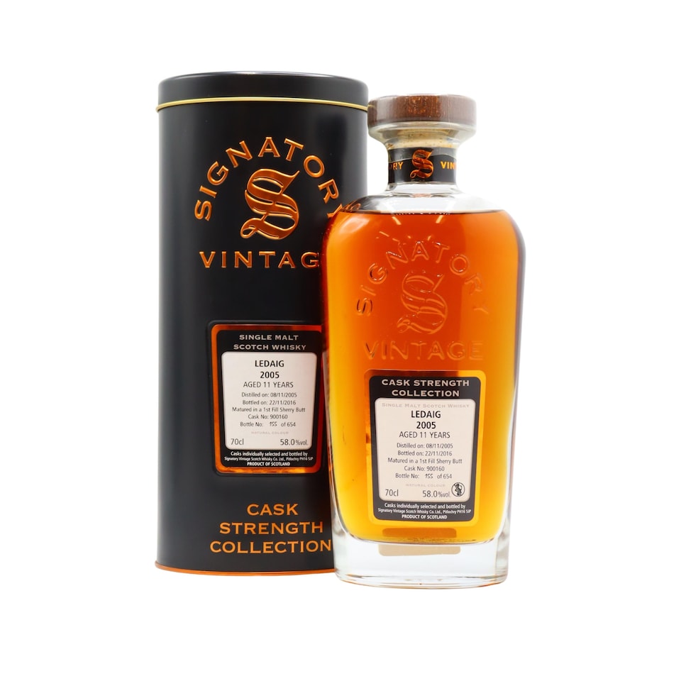Ledaig - Signatory Vintage - Single Cask No. 900160 2005 11 year old Whisky