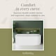 image 4 of Balterley Contemporary Back To Wall Freestanding Bath from Balterley
