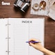 image 5 of ARPAN Extra-Large 3-Ring Binder Self Adhesive Photo Album – 20 Sheets / 40 Sides – Sticky Page Scrapbook Memory Album for Photos, Keepsakes & Special Occasions
