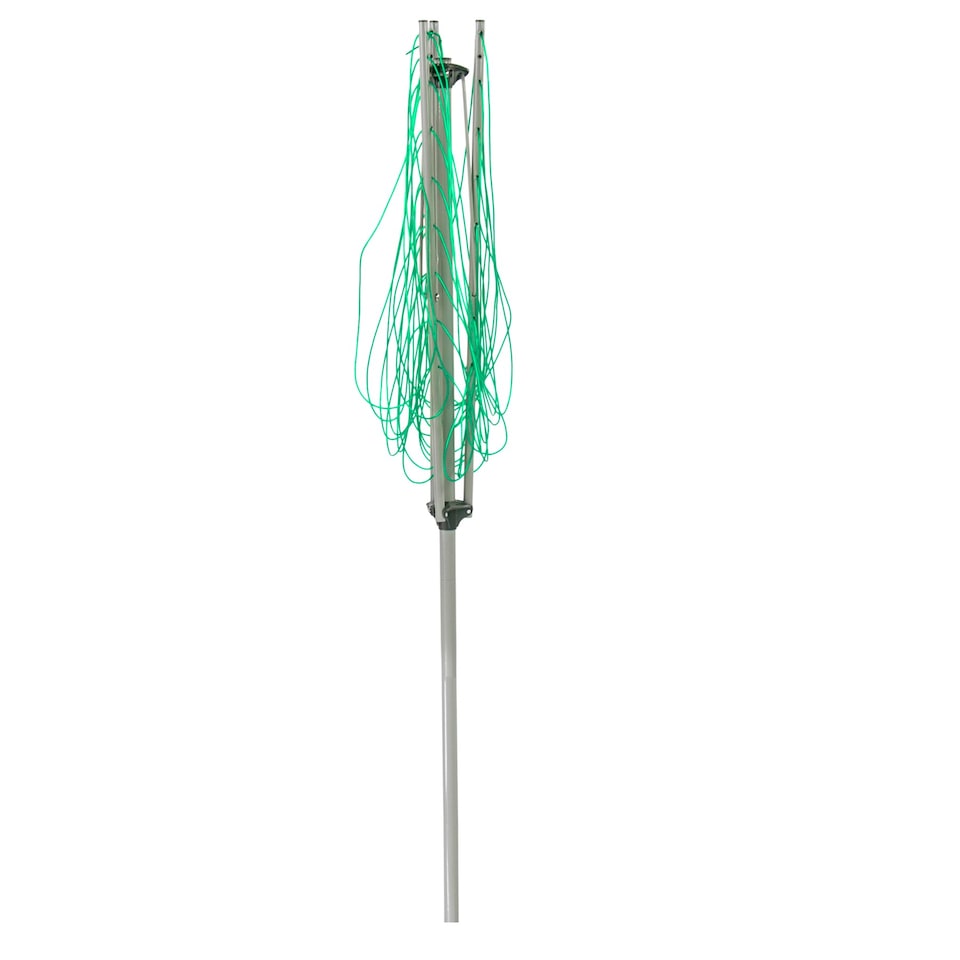 image 1 of KCT 3 Arm Rotary Washing Line - 30m Drying Area Green | Silver