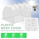 image 5 of Outsunny Mini  Greenhouse Grow House PVC Cover Steel Frame White 99 x 71 x 60cm