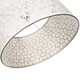 image 3 of Moroccan Designed Large Cream Metal Pendant Light Shade with Floral Decoration | Cream | Cream | 1