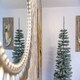 image 4 of 6ft Frosty Green Pencil Tree Green | 6ft