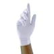 image 3 of Unigloves White Pearl Box of 100 Nitrile Gloves White | Small
