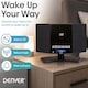 image 4 of Denver MC-5220 CD Player For Home HiFi System - CD Player With Speakers & Radio - Mains Power, Clock Radio, Remote Control, Desktop Stand/Wall Mounted CD Player