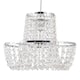 image 1 of Jewelled Easy Fit Light Shade | Clear | Chrome | Medium | 1