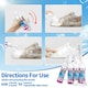 image 7 of Yass Clean White Shoe Cleaner Set, 200ml x 4 Bottles, Foam Applicator with Brush, Sparkling White Formula