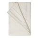 image 2 of Belledorm 100% Cotton Sateen Flat Sheet - Ivory - Single