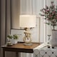 image 2 of HOMCOM LED Nautical Table Lamp with USB Charging Port for Bedroom Living Room
