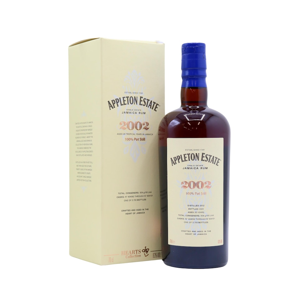 Appleton Estate - Hearts Collection 2002 20 year old Rum