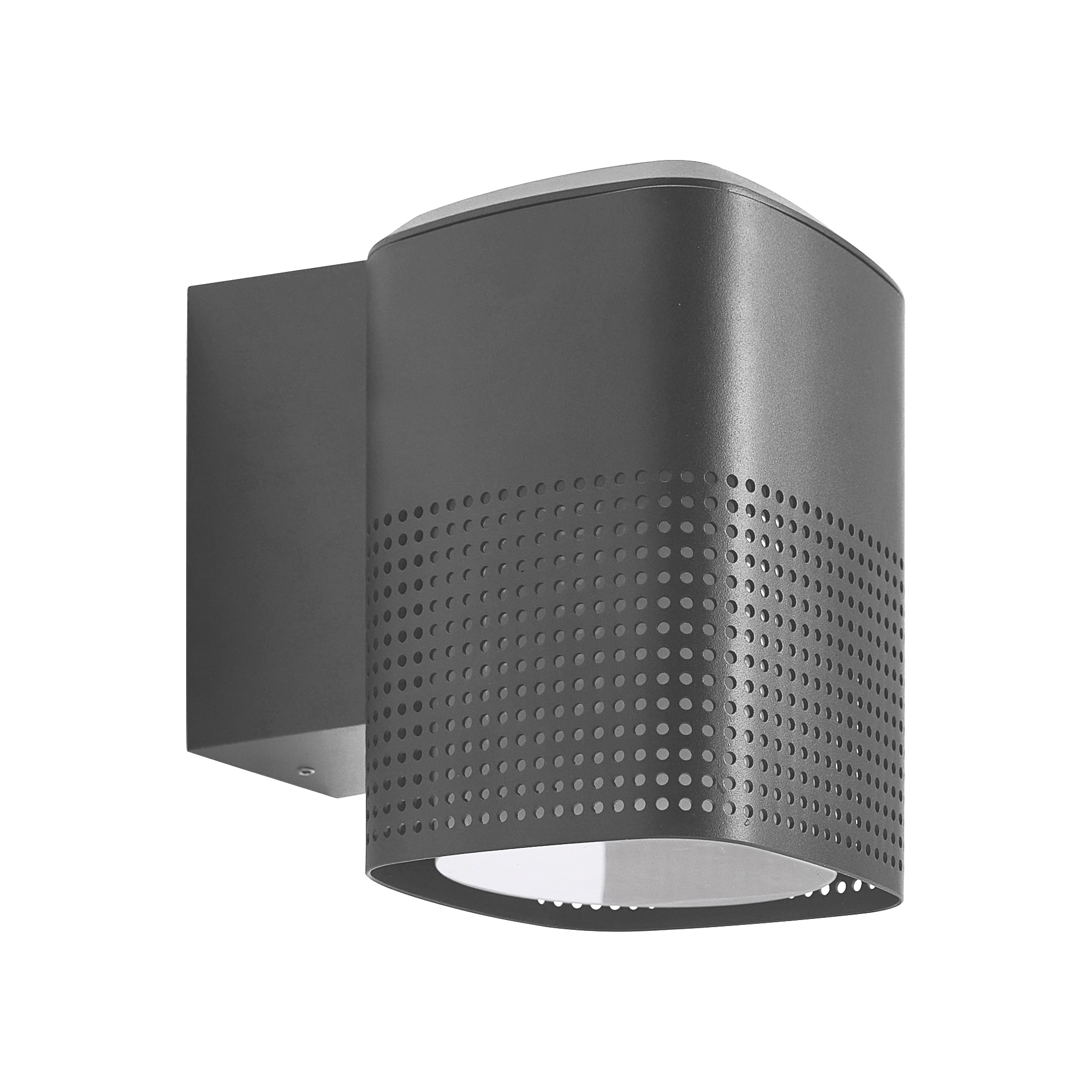 Nordlux Sidara Outdoor Wall light Black Aluminium Solar E27 Sensor