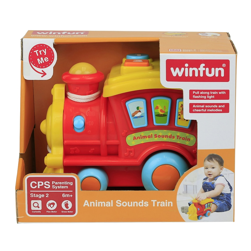 image 1 of Winfun Animal Sounds Train