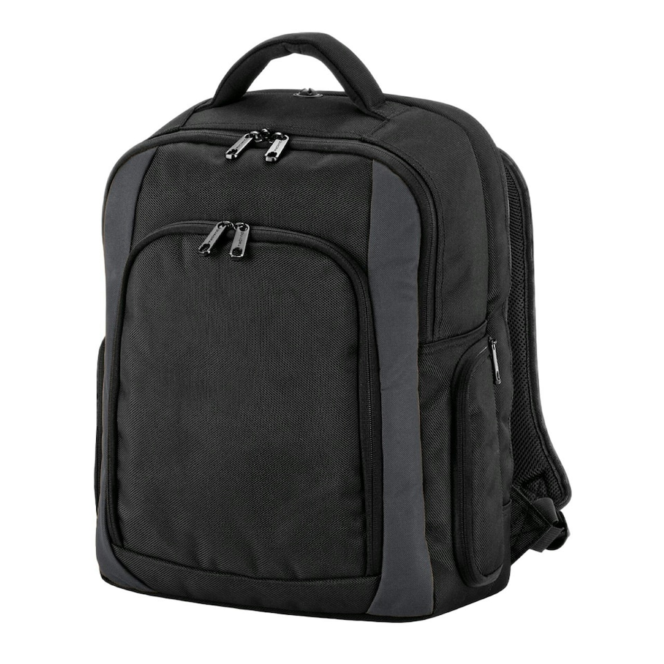 image 1 of Quadra Tungsten Laptop Backpack - Black/Dark Graphite - One Size