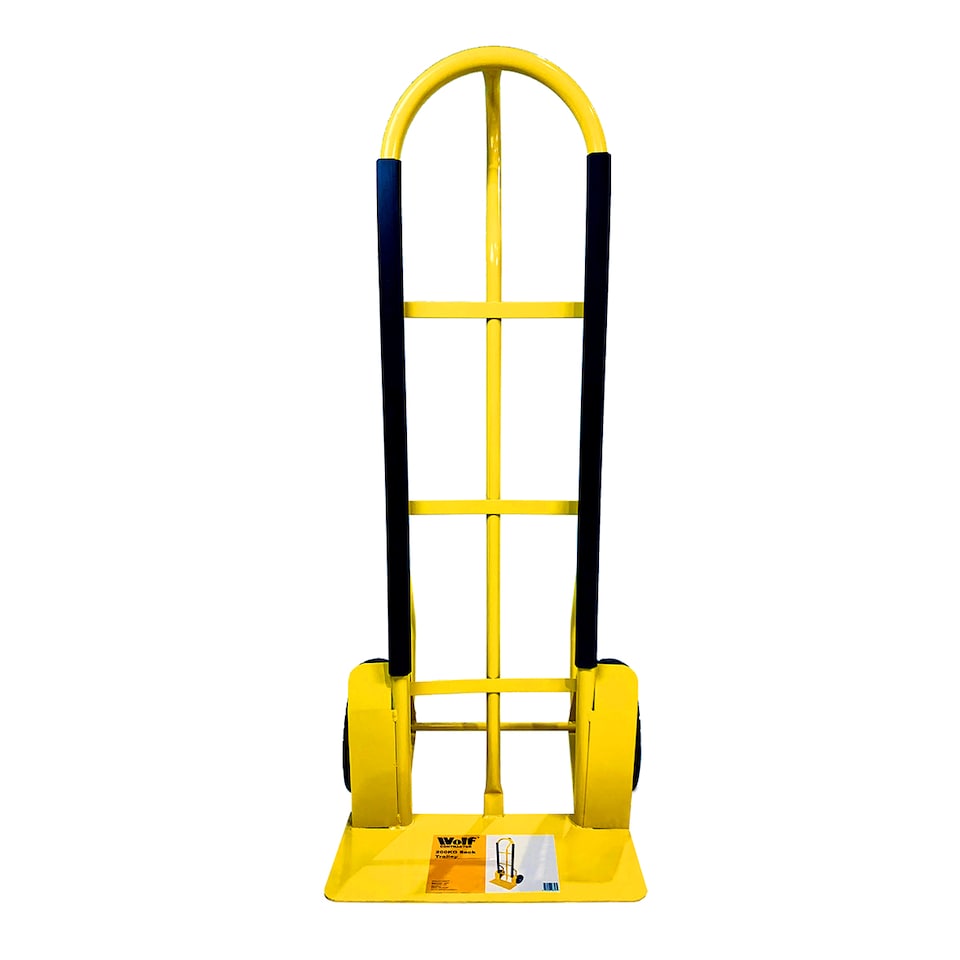 image 1 of Sack Trolley P-Handle Hand Truck Heavy Duty 200kg Workshop Garden Wolf