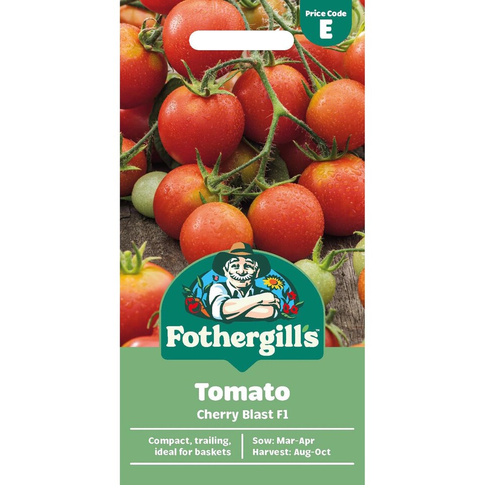 Fothergills Premium Tomato Seeds - Cherry Blast F1 - Tesco Groceries