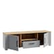 image 3 of Bohol 2 Door 1 Drawer TV Unit  in Riviera Oak/Grey Oak