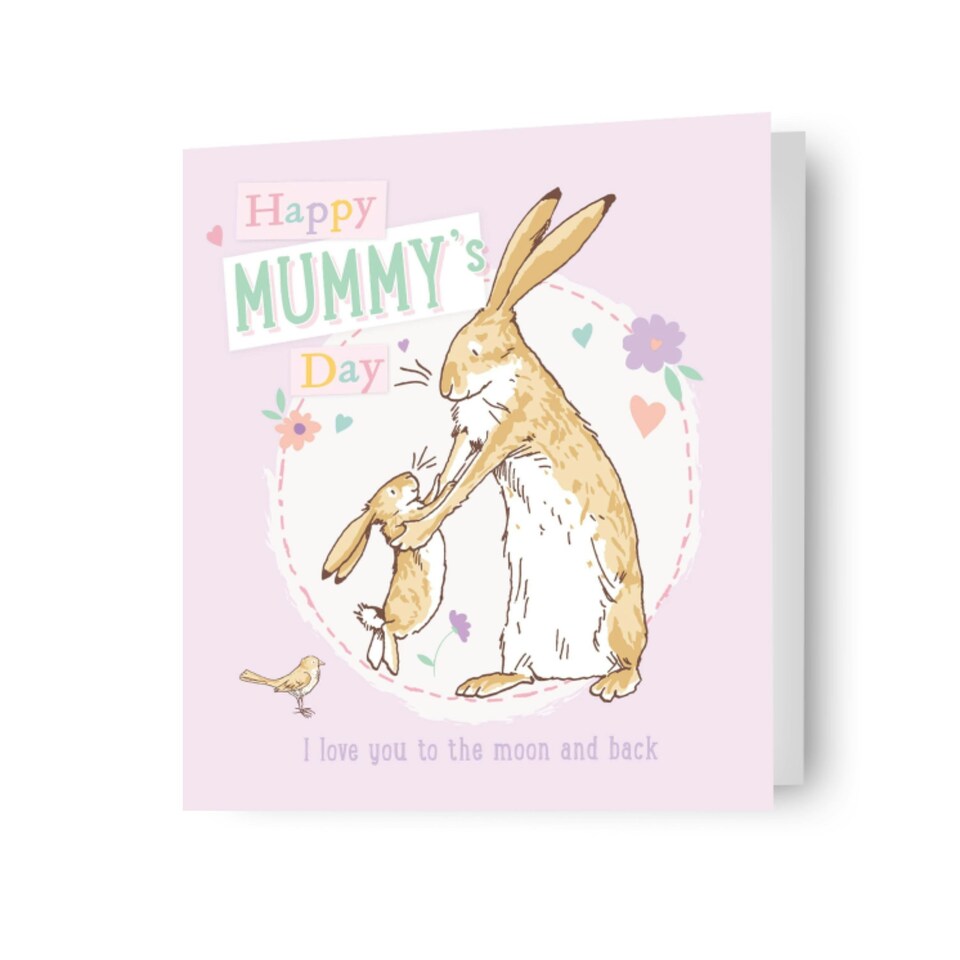 image 1 of Guess How Much I Love You 'I Love You To The Moon And Back' Mother's Day Card