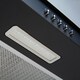 image 4 of SIA CGHS90BL 90cm Curved Black Glass Cooker Hood Kitchen Extractor Fan