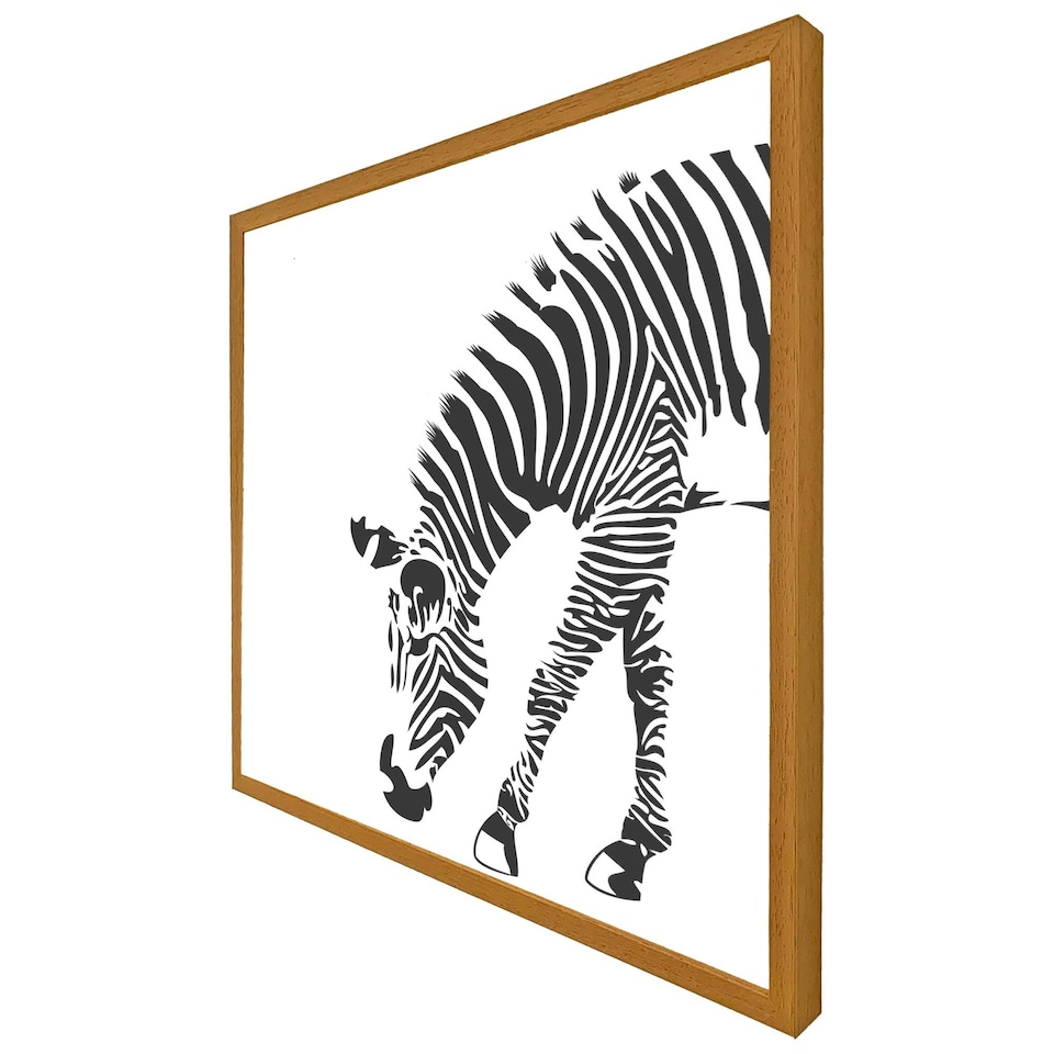 image 1 of Zebra (Picture Frame) Black | M