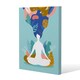 image 1 of mindfulness, meditation and yoga (Canvas Print) 61 x 91 x 4cm