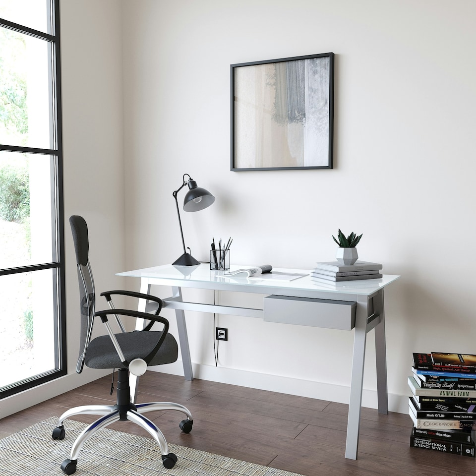 image 1 of Richmond Office Writing Desk in White