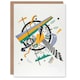 image 1 of Wassily Kandinsky Art Card Small Worlds IV Abstract Painting