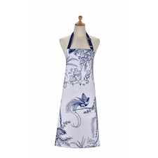 Ulster Weavers Willow Toile Apron - Cotton Blue