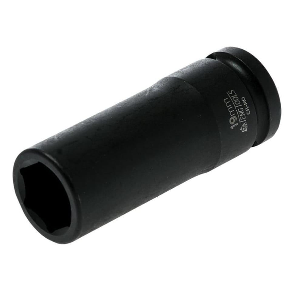 Teng Hexagon 6-point Deep Impact Socket - Multi Colour - 19mm