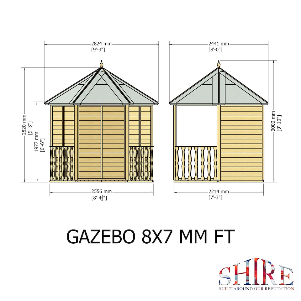 image 1 of Gazebo 8x7