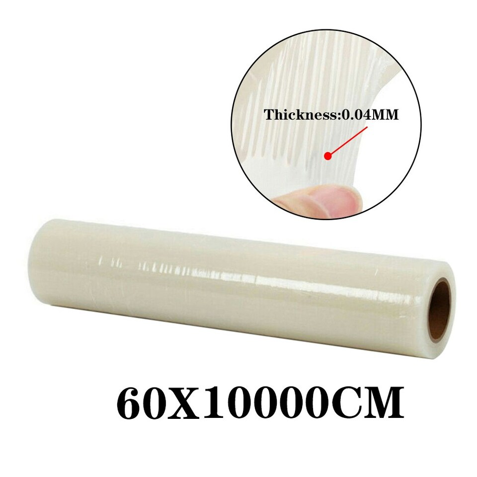 Living and Home Clear Self-Adhesive Protective Film Roll for Temporary Surface Protection | Clear