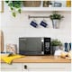 image 2 of Russell Hobbs 20L 800W Compact Solo Microwave in Black - RHMD830MB