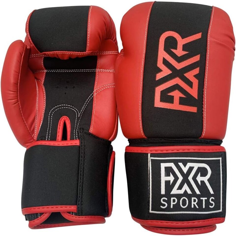 MACHINE WASHABLE BOXING GLOVES - RED - XL