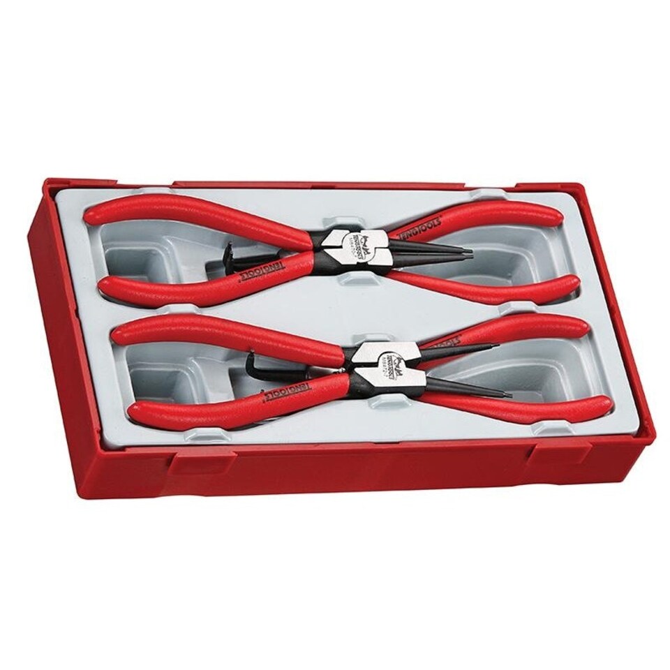 Teng Tt47-7 Mega Bite Circlip Pliers Set, 4 Piece - Multi Colour - One Size