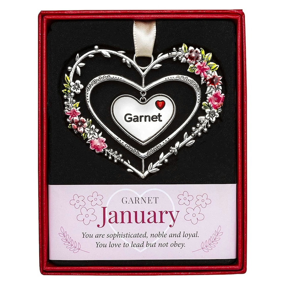 Gemstone Heart - January