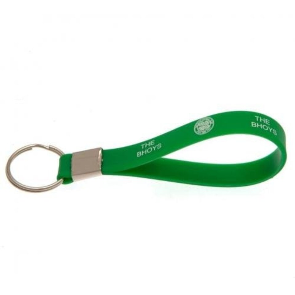 image 1 of Celtic FC The Bhoys Silicone Keyring - One Size - Keyrings - FBSKEYCE001