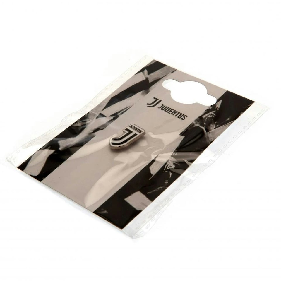 image 1 of Juventus FC Crest Badge - White/Black - One Size