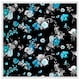 image 1 of Blue roses (Picutre Frame) White | XS