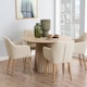 image 5 of Christo Round Dining Table in White Oak