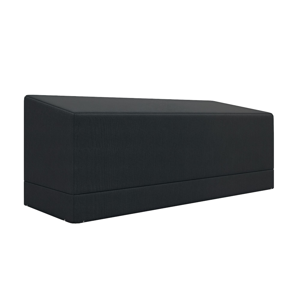image 1 of Outsunny 190x72x76cm Rectangular Patio Furniture Cover for Chairs Black Black | Black