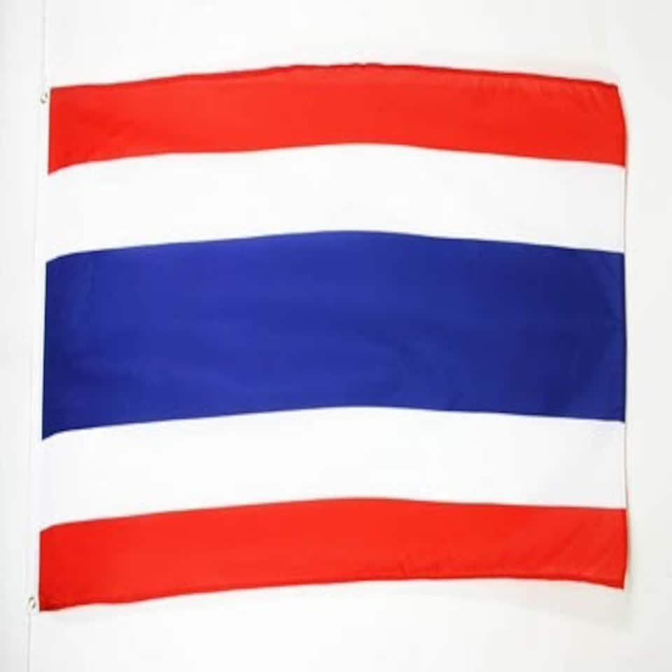 image 1 of 5ft x 3ft THAILAND / THAI FLAG WITH EYELETS PREMIUM QUALITY