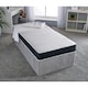 image 3 of Mars Black Border Hybrid Mattress - 17cm Deep, Medium-Soft Feel | Black | King