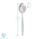 image 3 of Argon Tableware Economy Stainless Steel Dessert Spoons - 19cm - Pack of 6