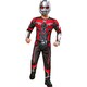 image 1 of Ant-Man Childrens/Kids Deluxe Costume - Red/Black/Silver - 7-10 Years 7