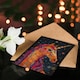 image 4 of Magical Unicorn Colourful Ornate Flower Daughter Son Birthday Card