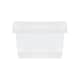 image 3 of Wham Crystal 5 x 7L Stackable Plastic Storage Boxes with Lids Clear Clear