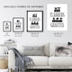 image 3 of My Flabbers Are Ghasted Black And White Funny Wall Art Print 12x16 In