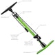 image 2 of AWE Heavy Duty Steel Track Floor Pump With Gauge 160 PSI Max Dual Valve