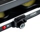 image 2 of Cooks Professional Electric Raclette Grill with Metal Plate Fondue Pans & Spatulas for Group Dining