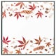 image 4 of Autumn leaves half border (Picture Frame) Brown | Oak | M
