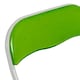 image 4 of Harbour Housewares Coloured Padded Folding Chairs - Green - Pack of 6 | Green | Green